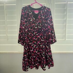 Kate Spade dress- black with pink and cream bows 
EUC size S